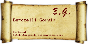 Berczelli Godvin névjegykártya